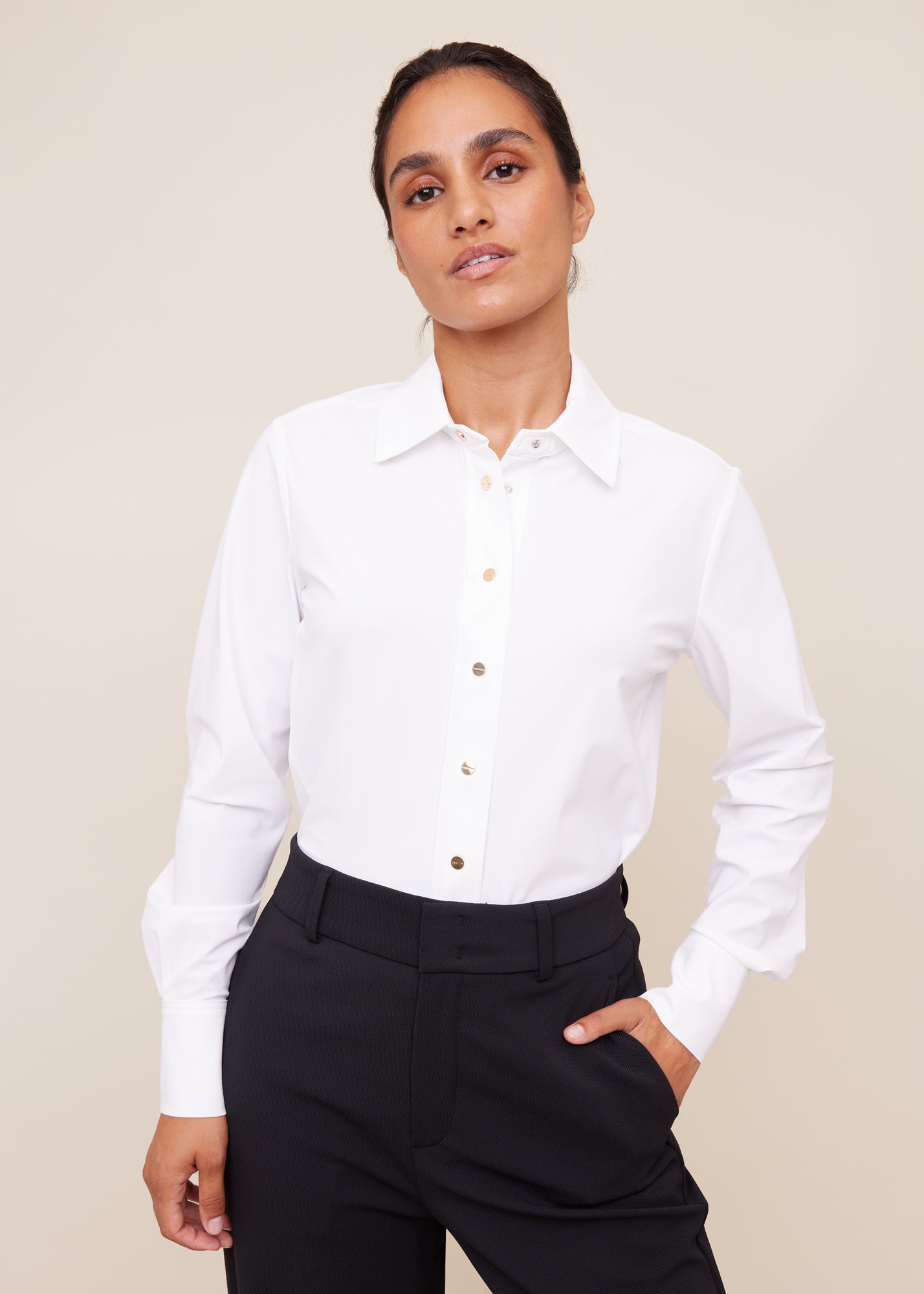Luxe stretch blouse