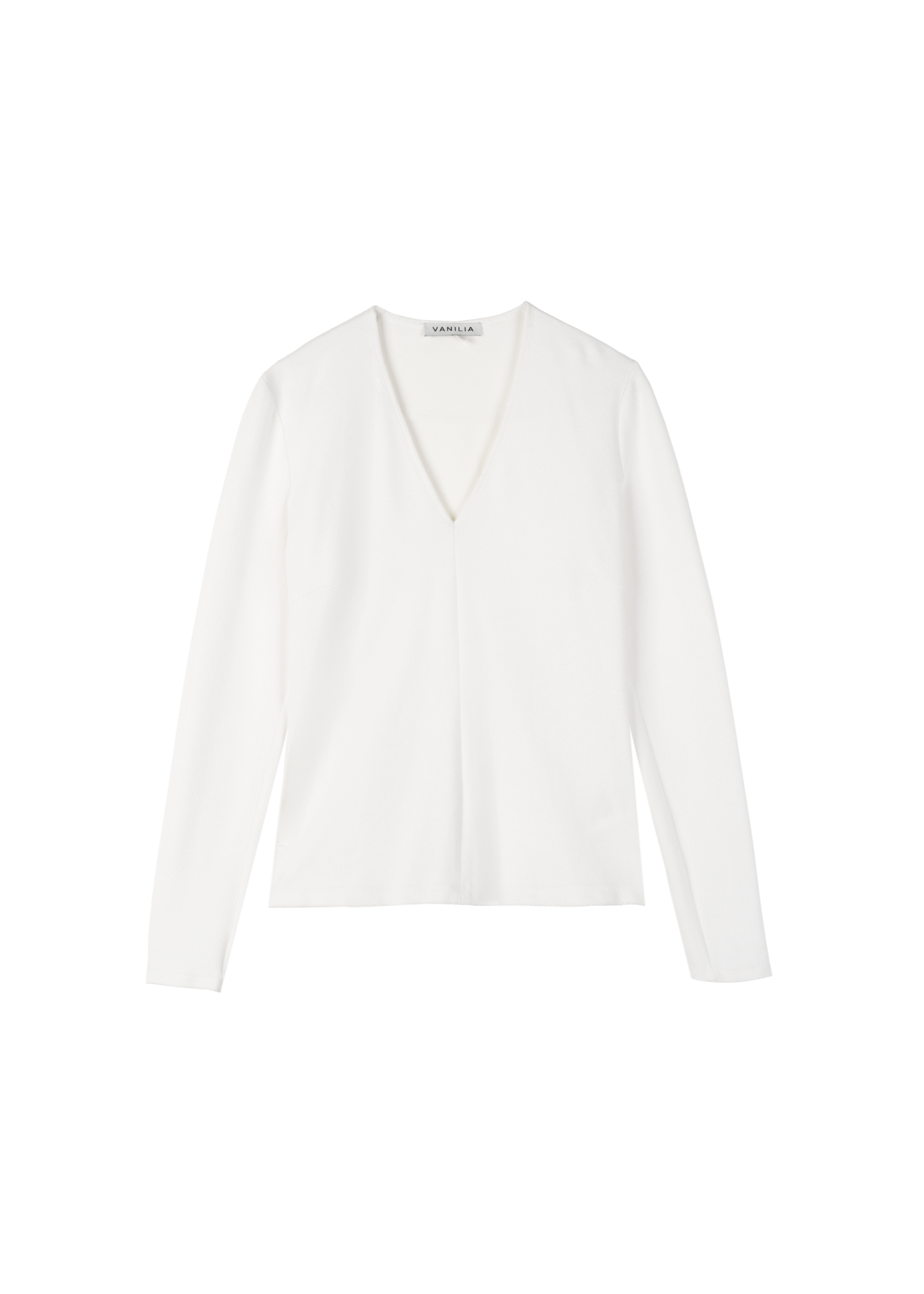 Witte top v hals sale