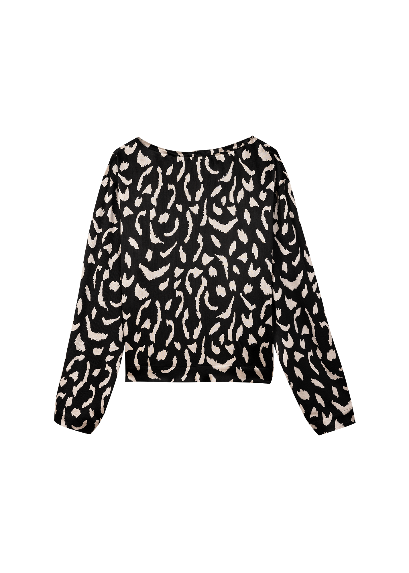 Viscose blouse with print