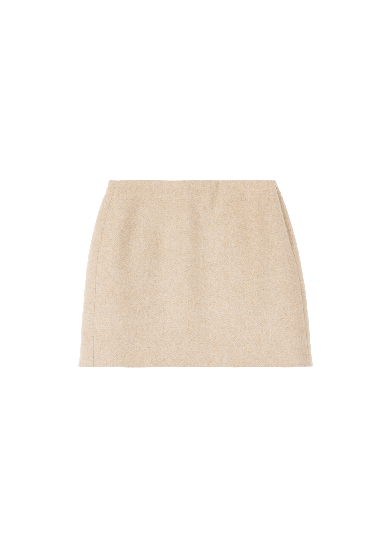 Skirt in wool-cashmere blend