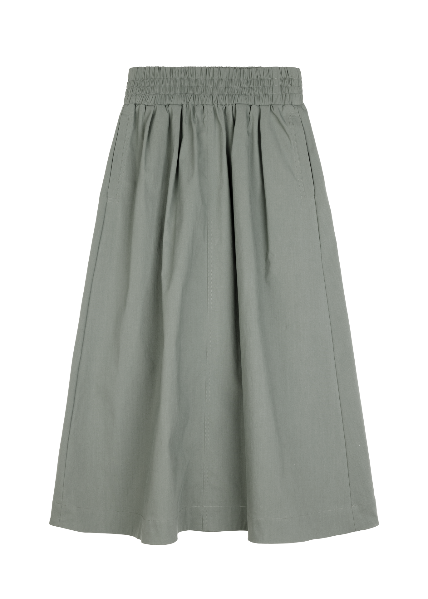 Nylon mini skirt