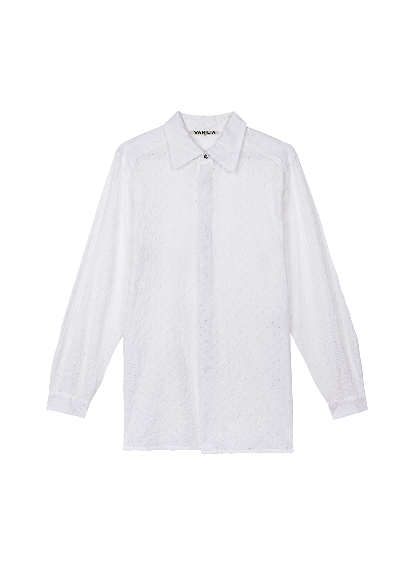 Broderie cotton blouse