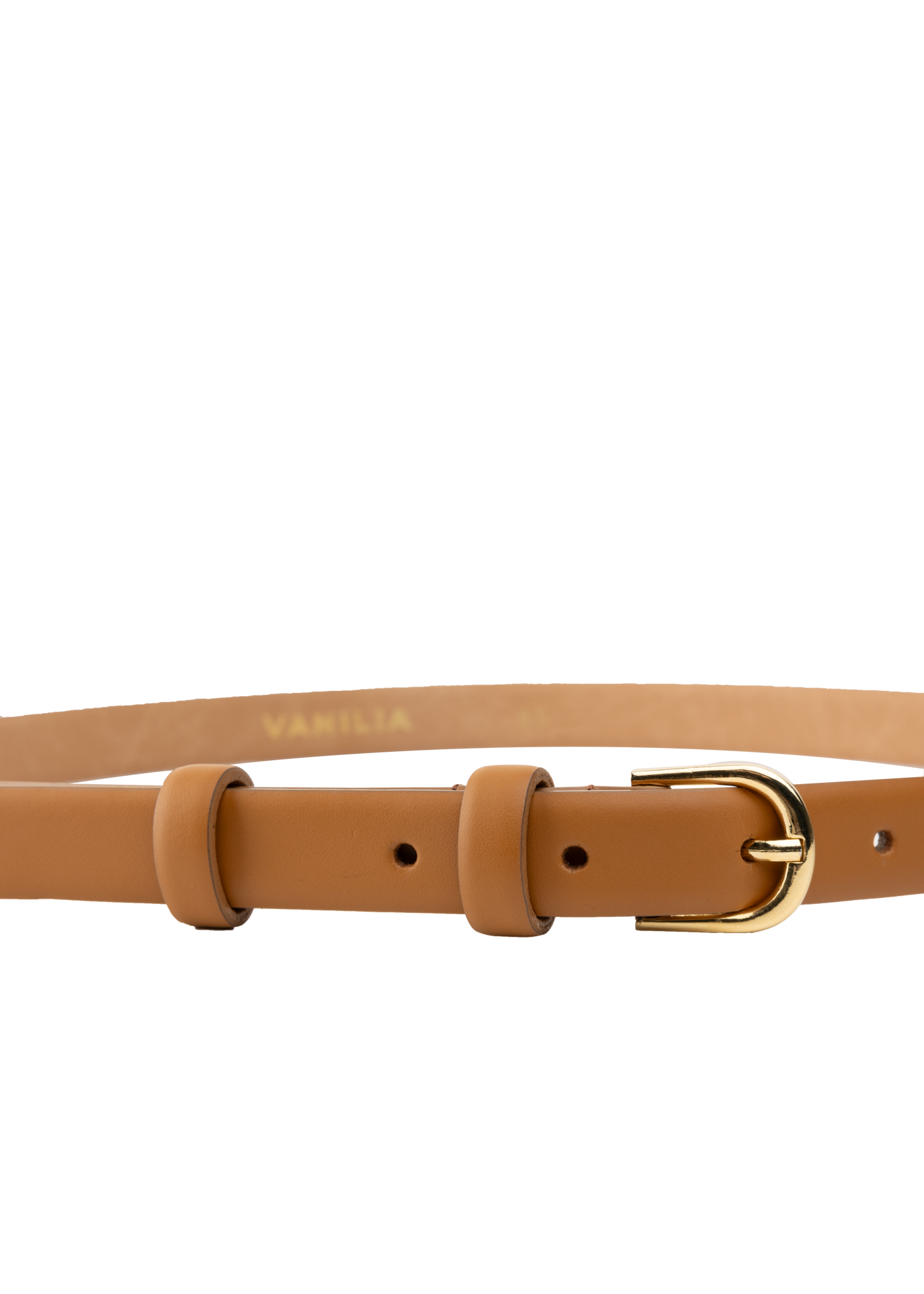 thin leather belt