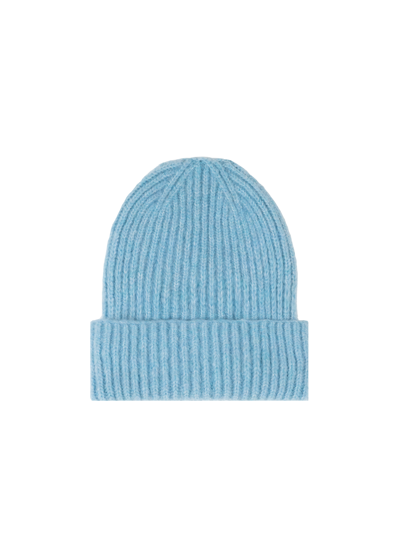 lichtblauwe beanie