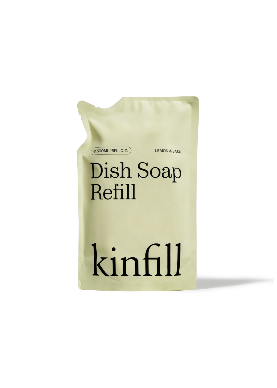 Dish soap Lemon & Basil refill