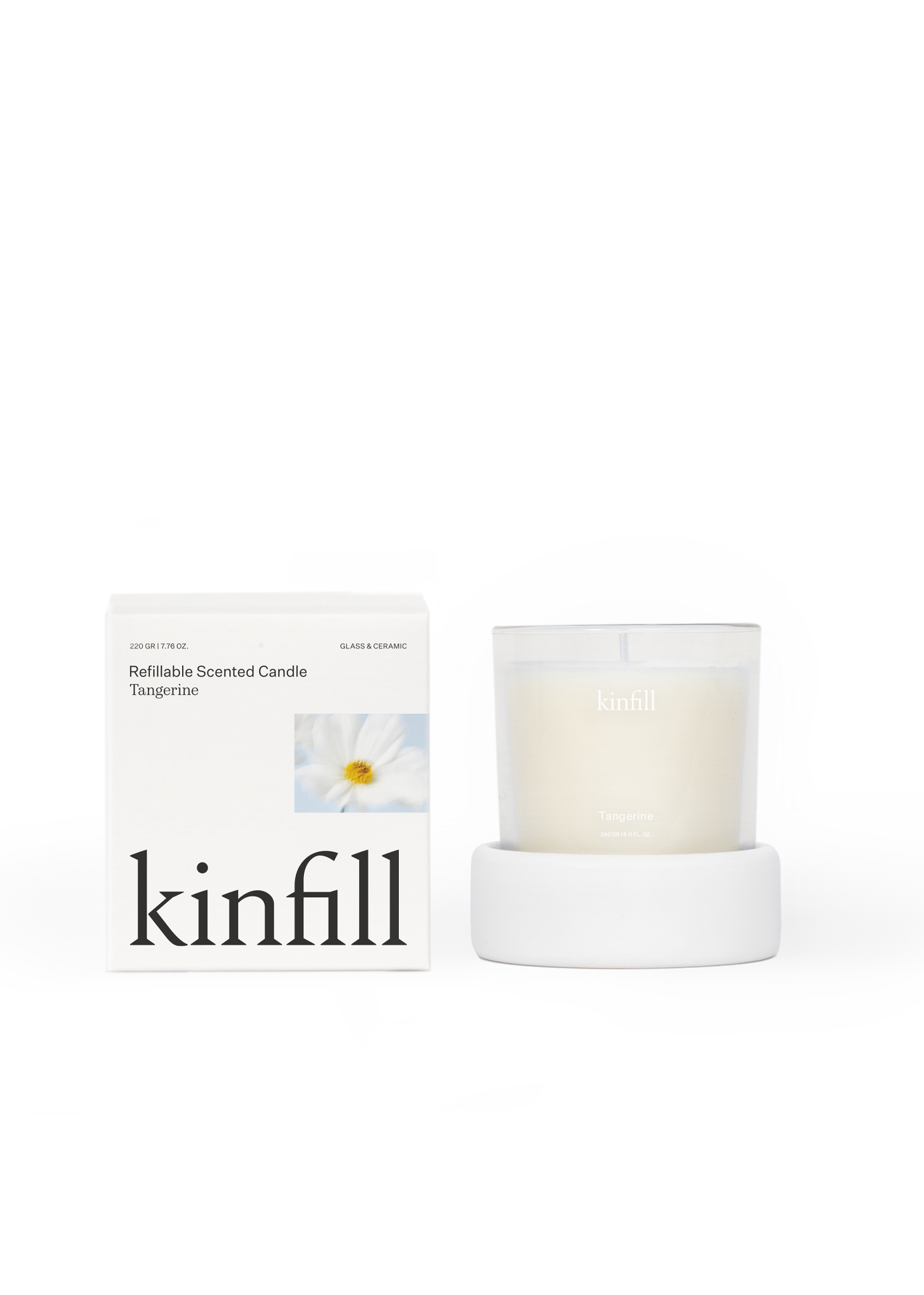 Kinfill Scented candle Tangerine