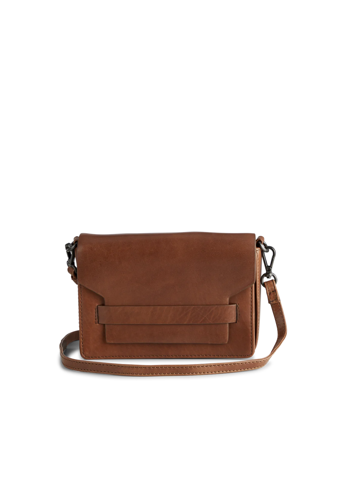 Leather crossbody bag