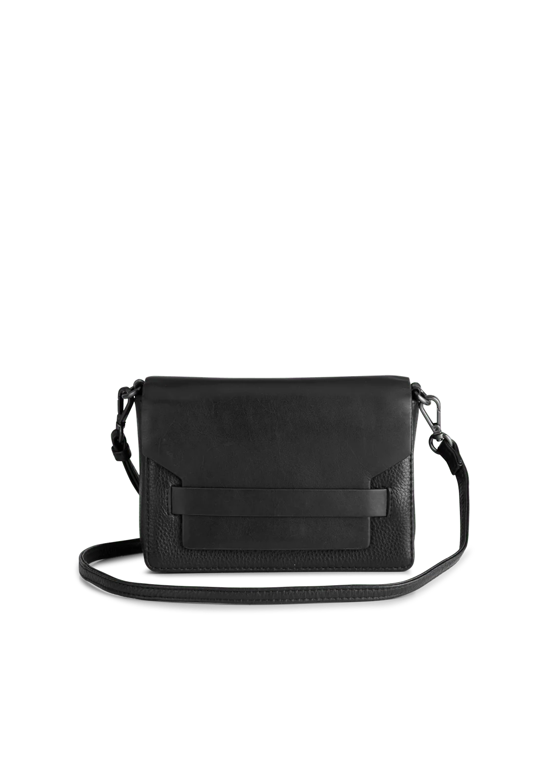 Leather crossbody bag