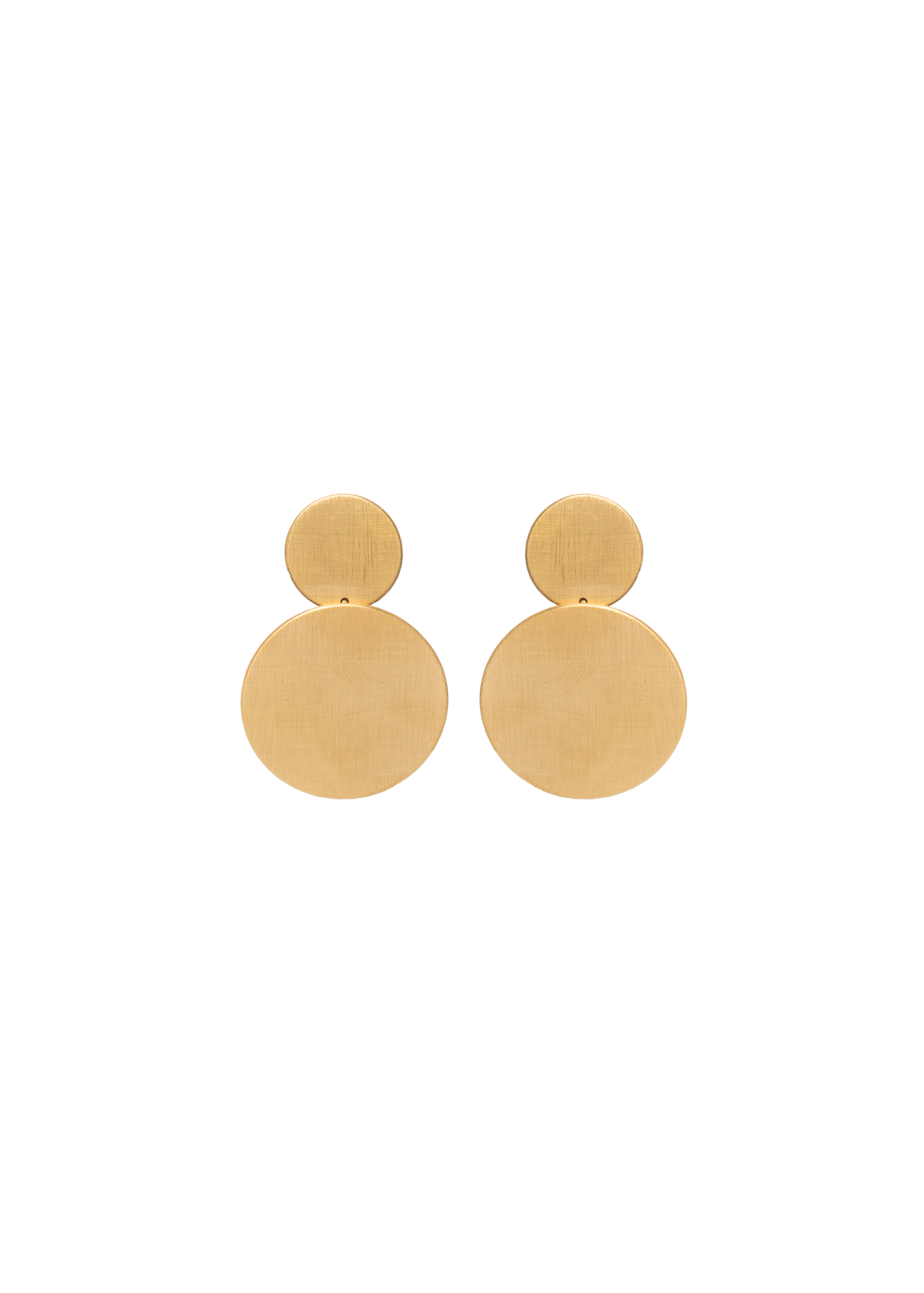 Gold plated earrings