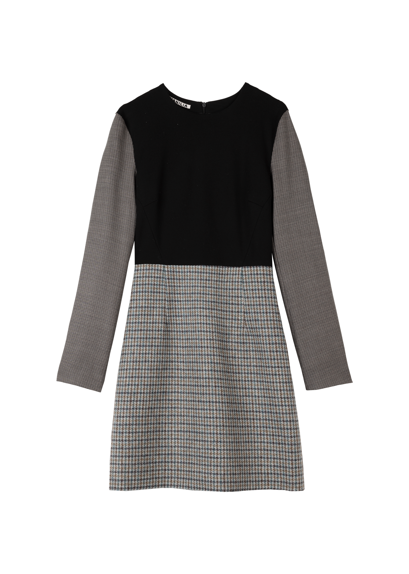 Combi patch dress