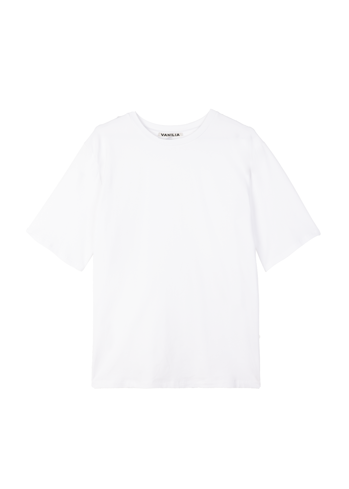 Round neck jersey T-shirt
