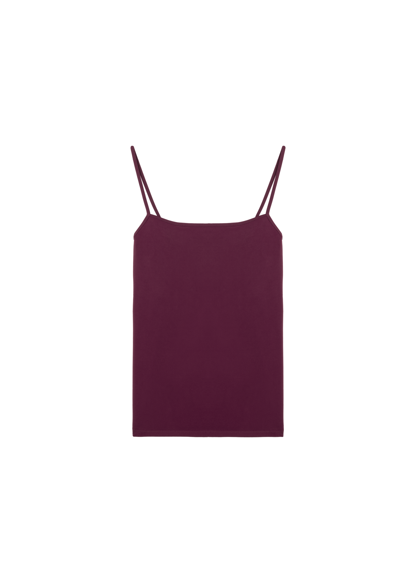 Thin strap travel top