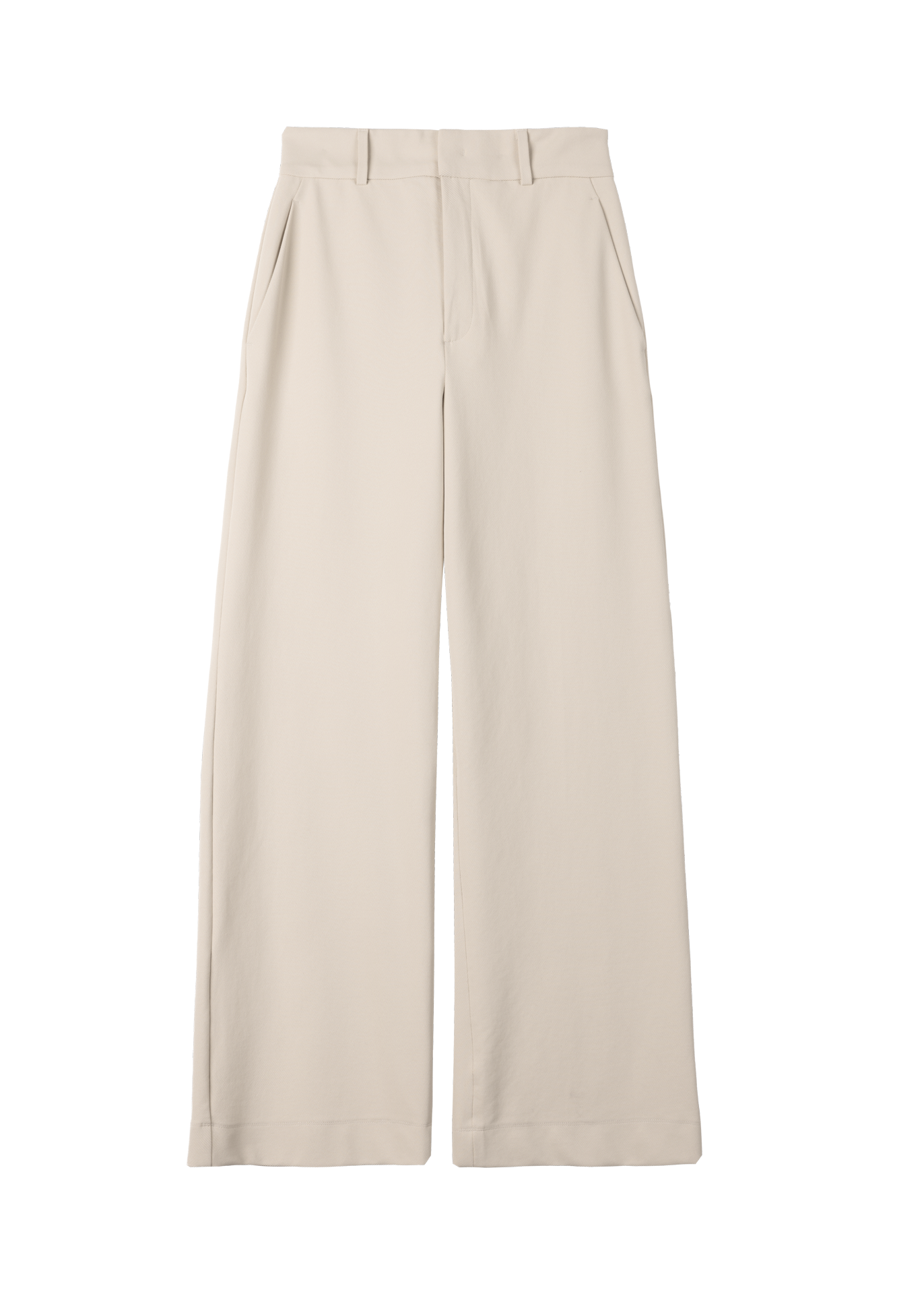 Tailored twill broek