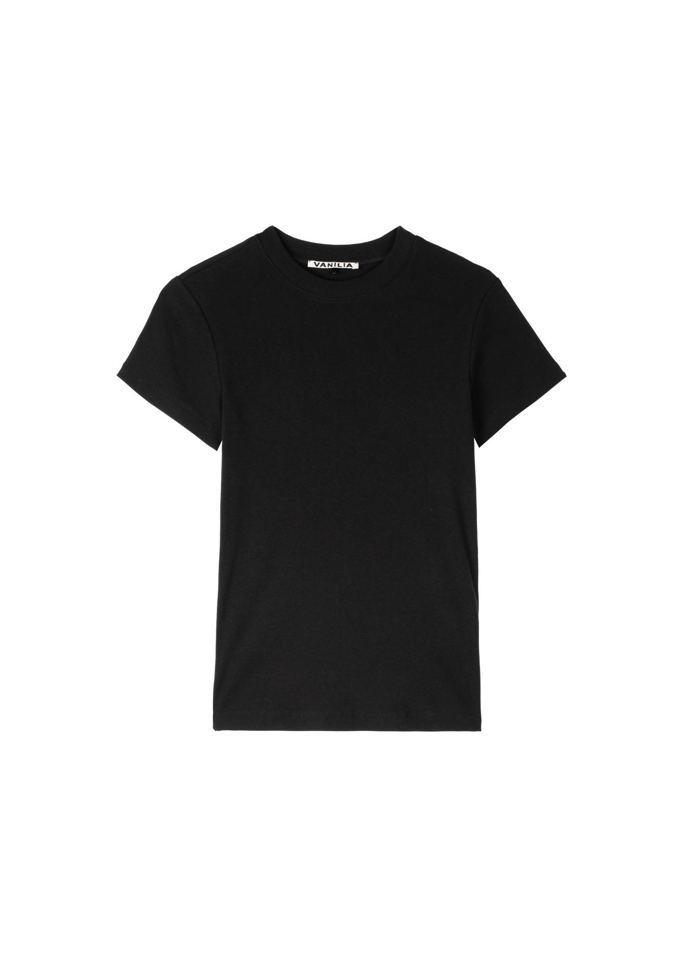 Basic rib t-shirt