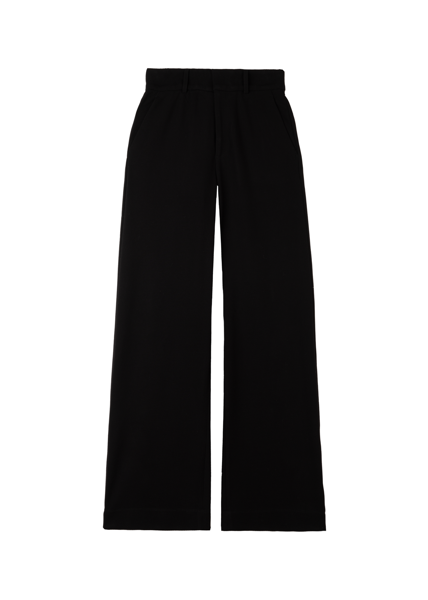 Tailored rib trousers