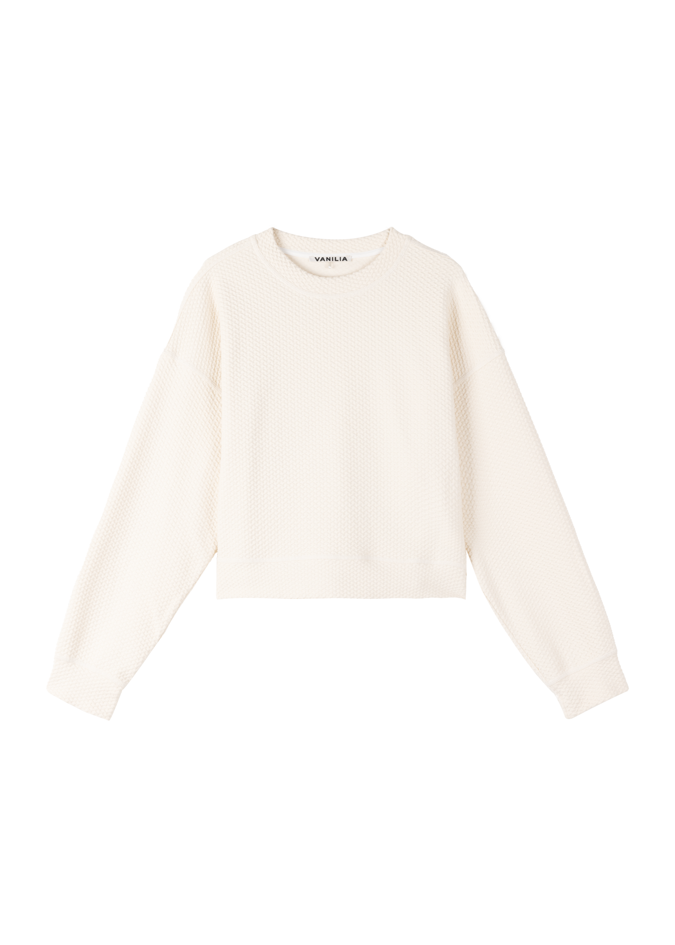 Textured pullover