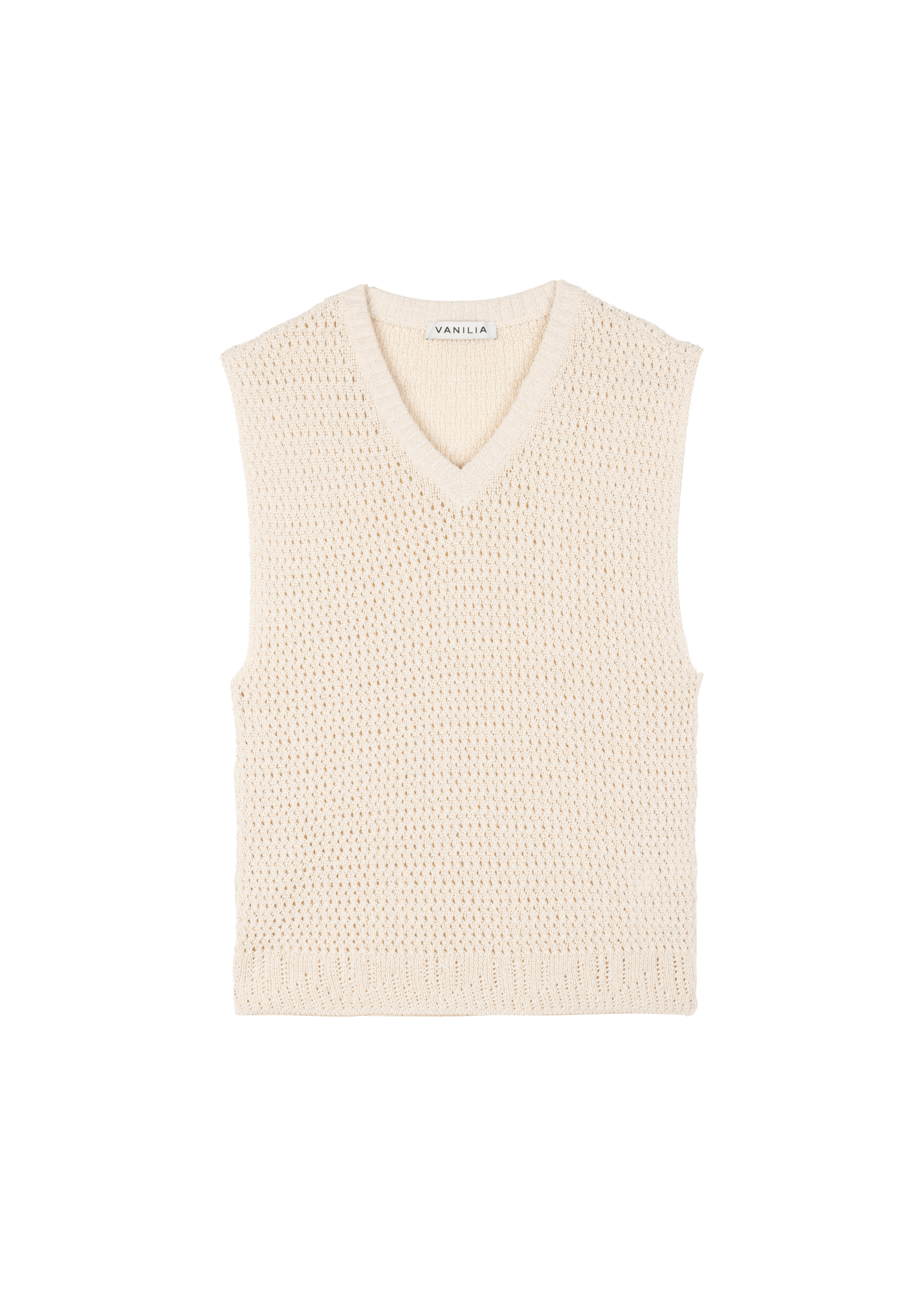Knitted cotton spencer