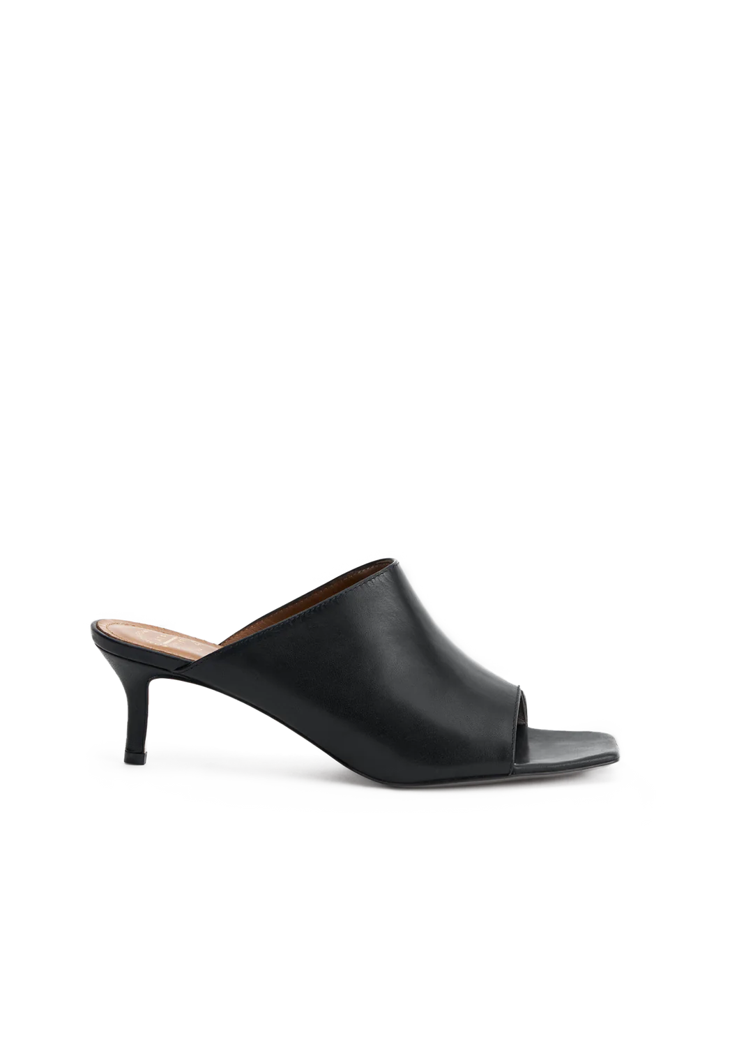 Vacchetta leather heeled sandal