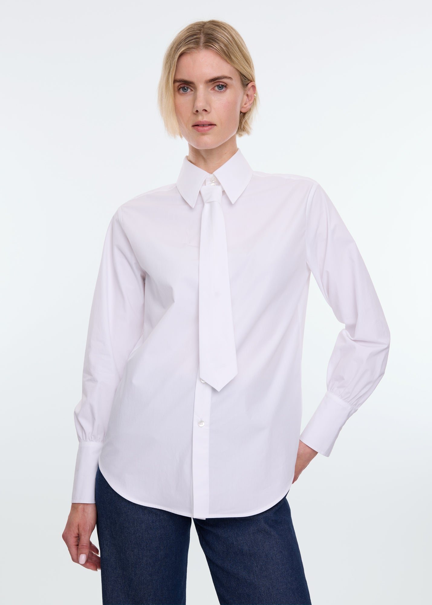 Classic poplin blouse