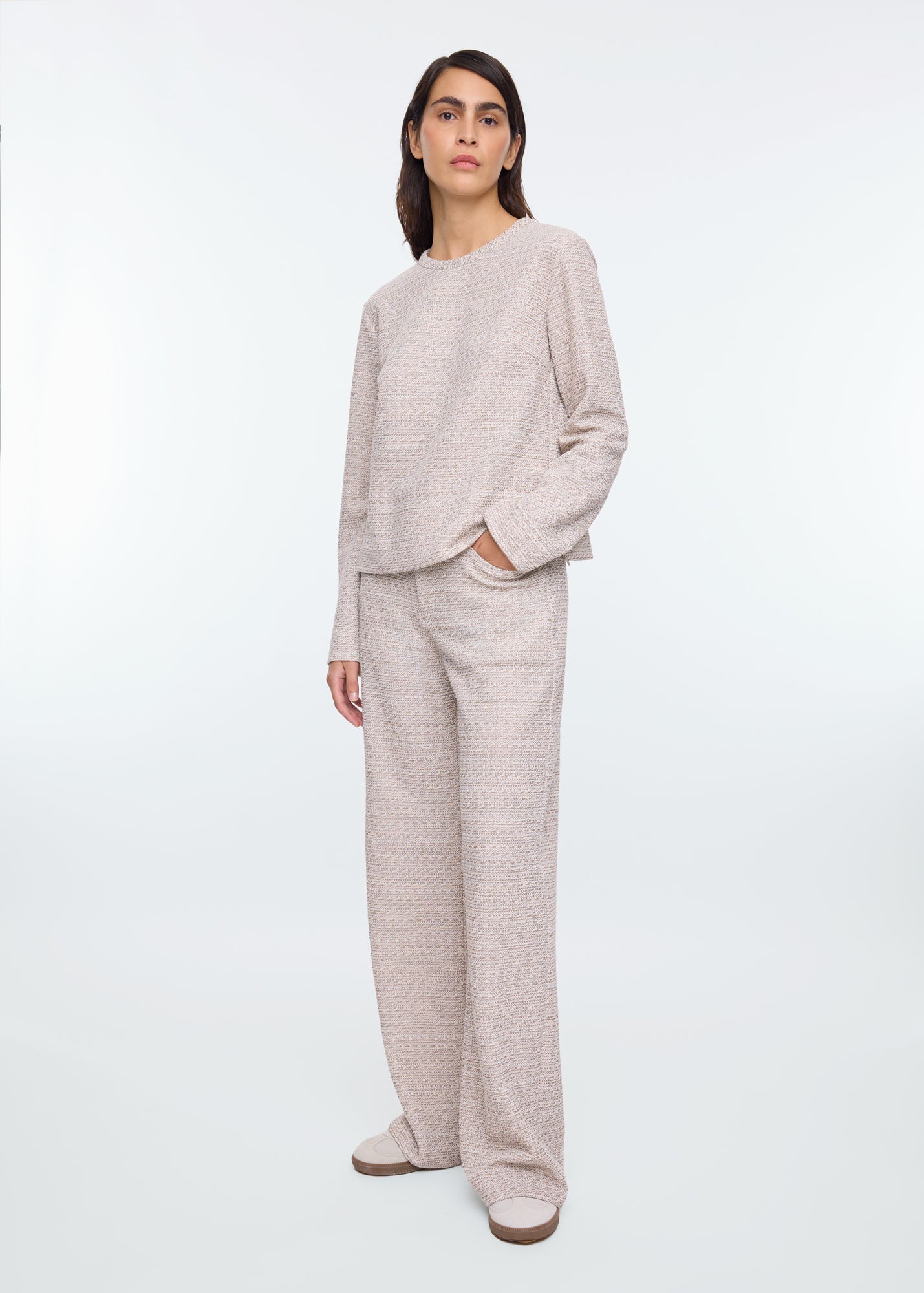 Soft structure sweater