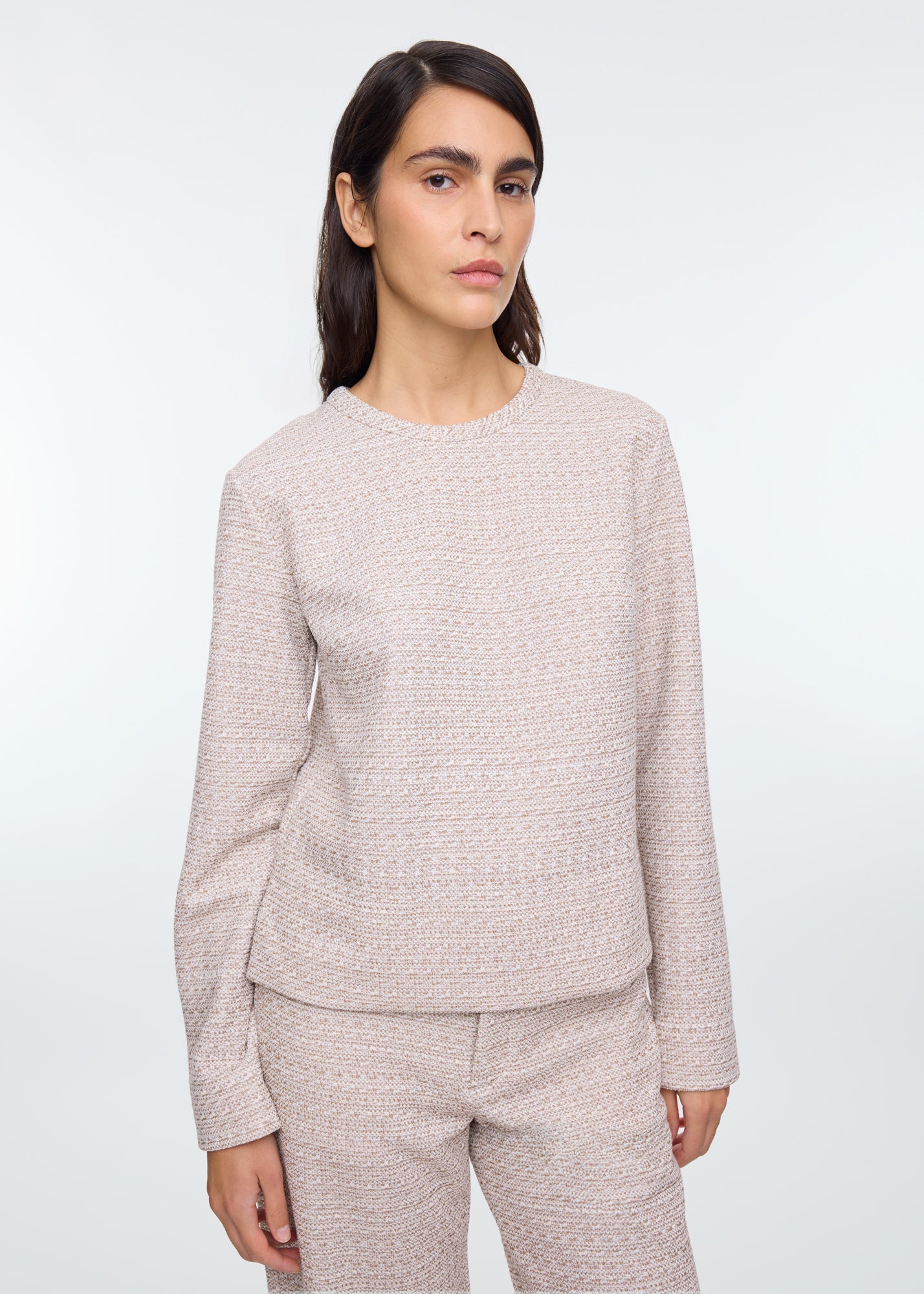 Soft structure sweater