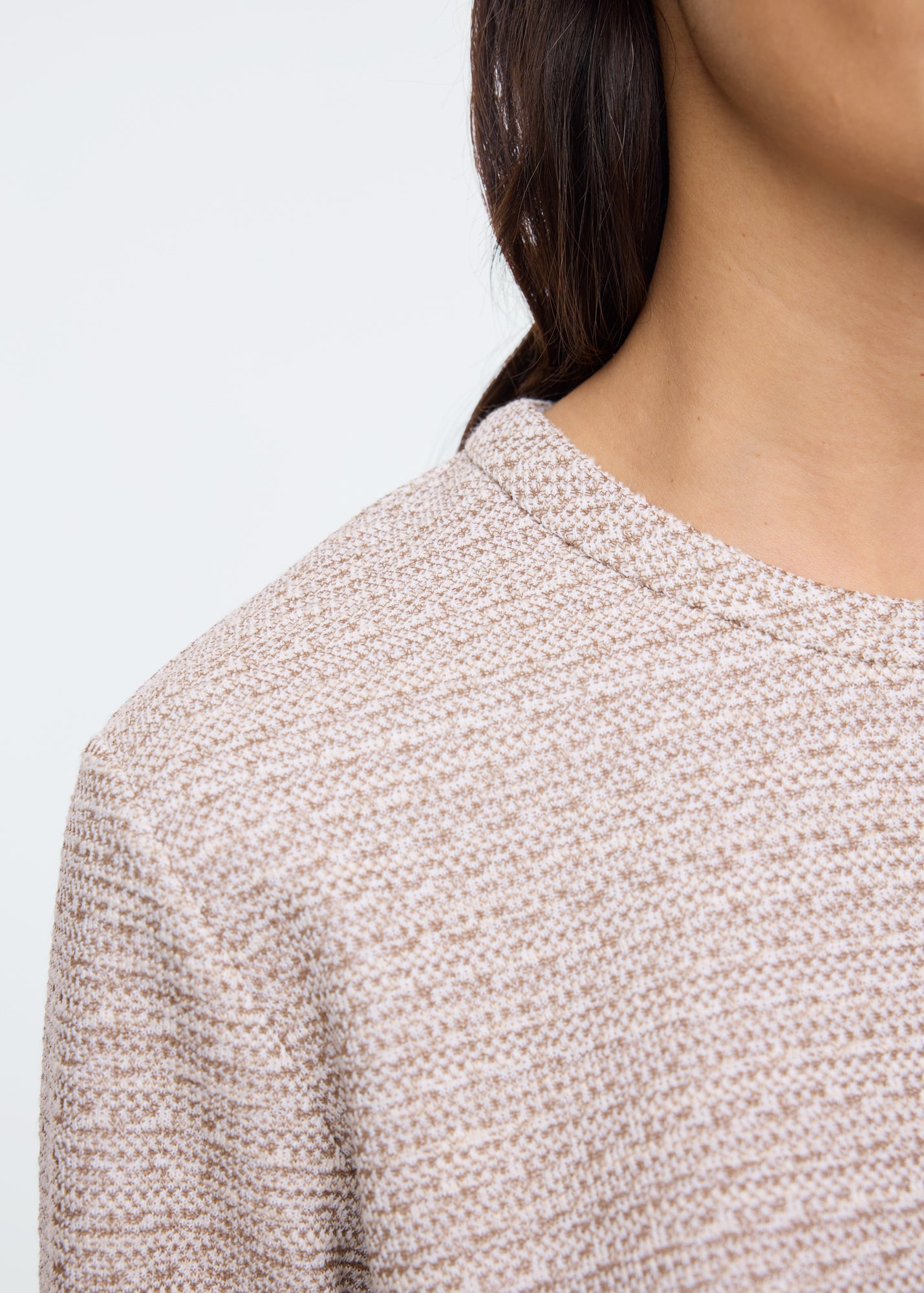 Soft structure sweater