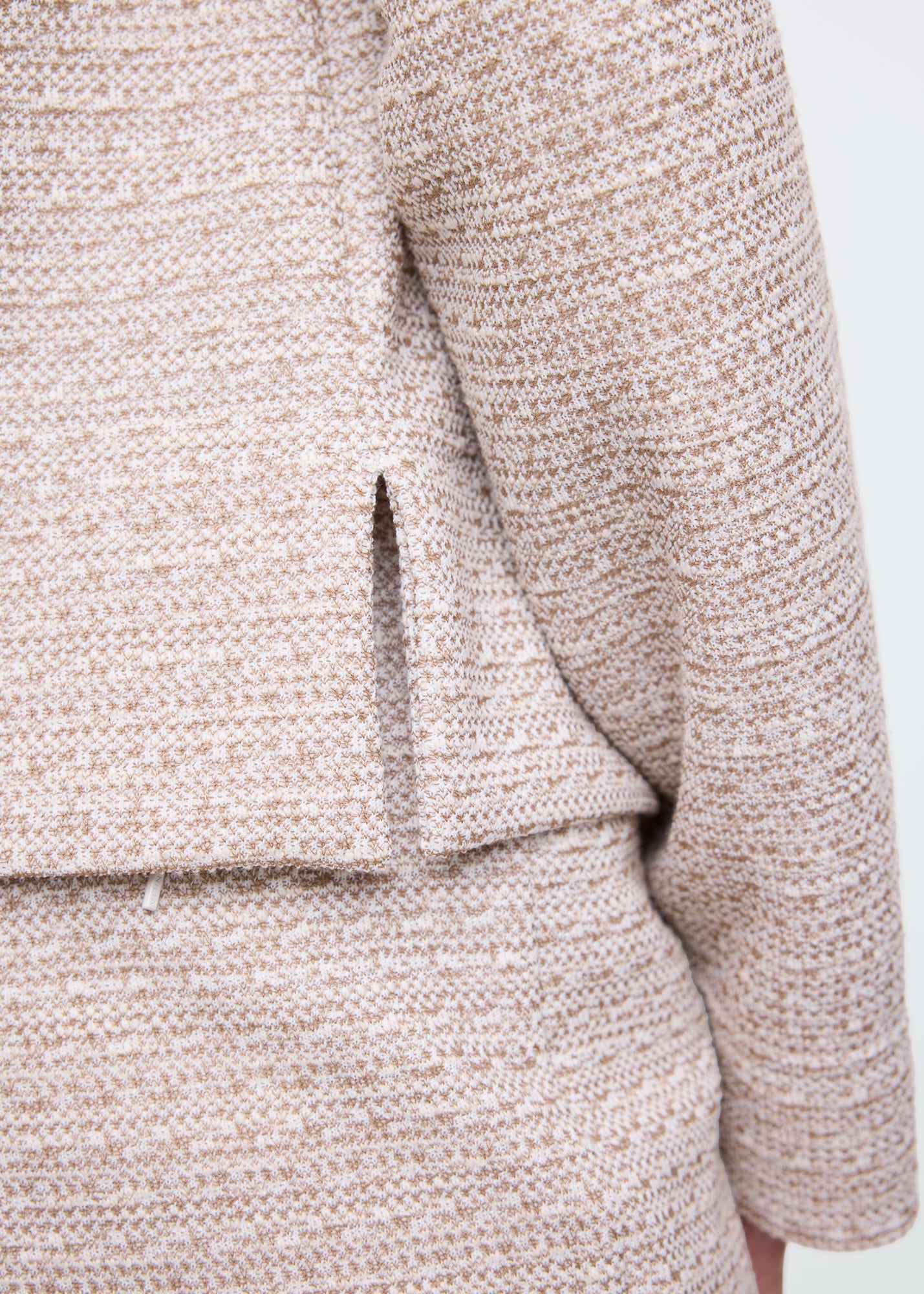 Soft structure sweater