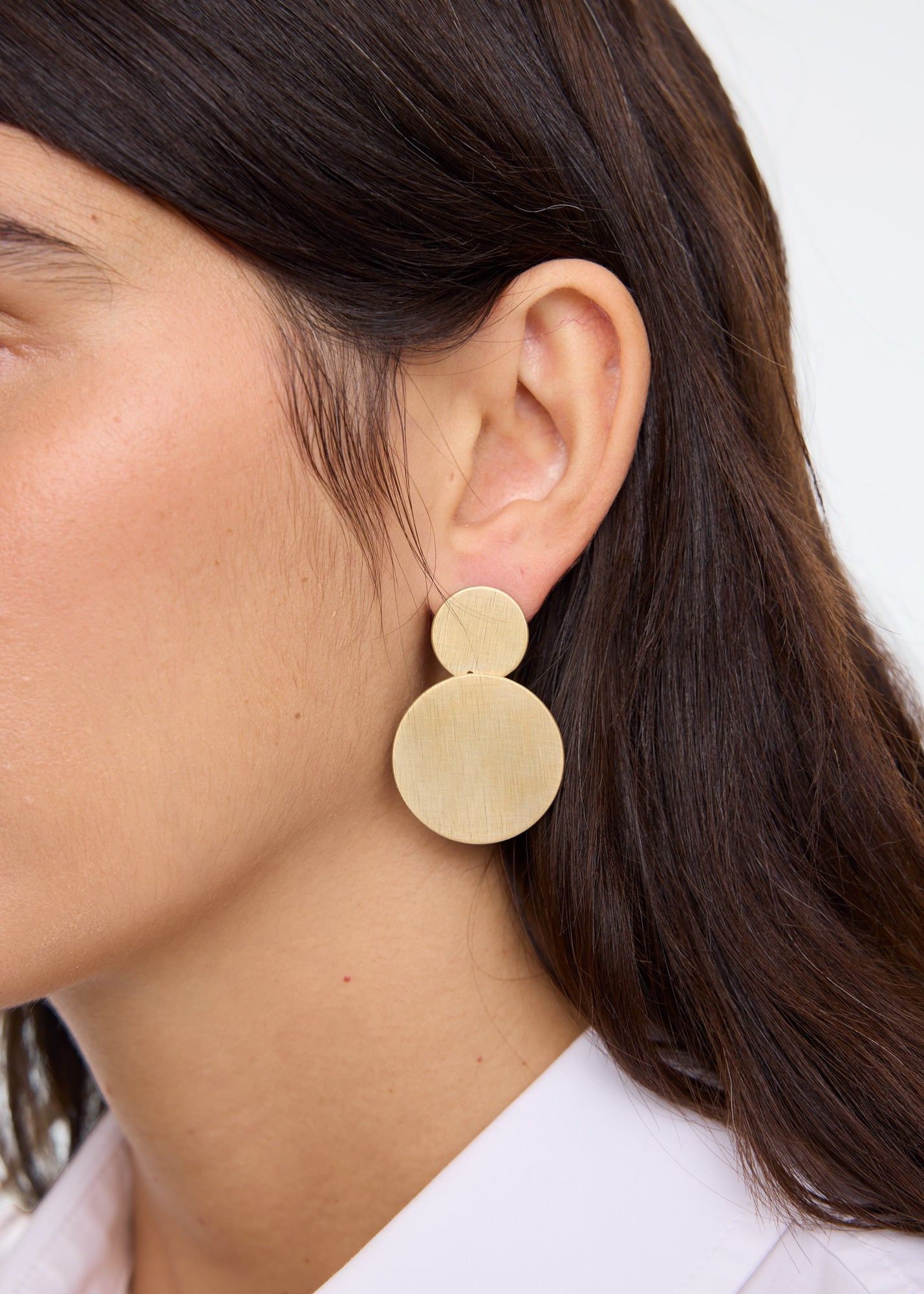 Gold plated earrings