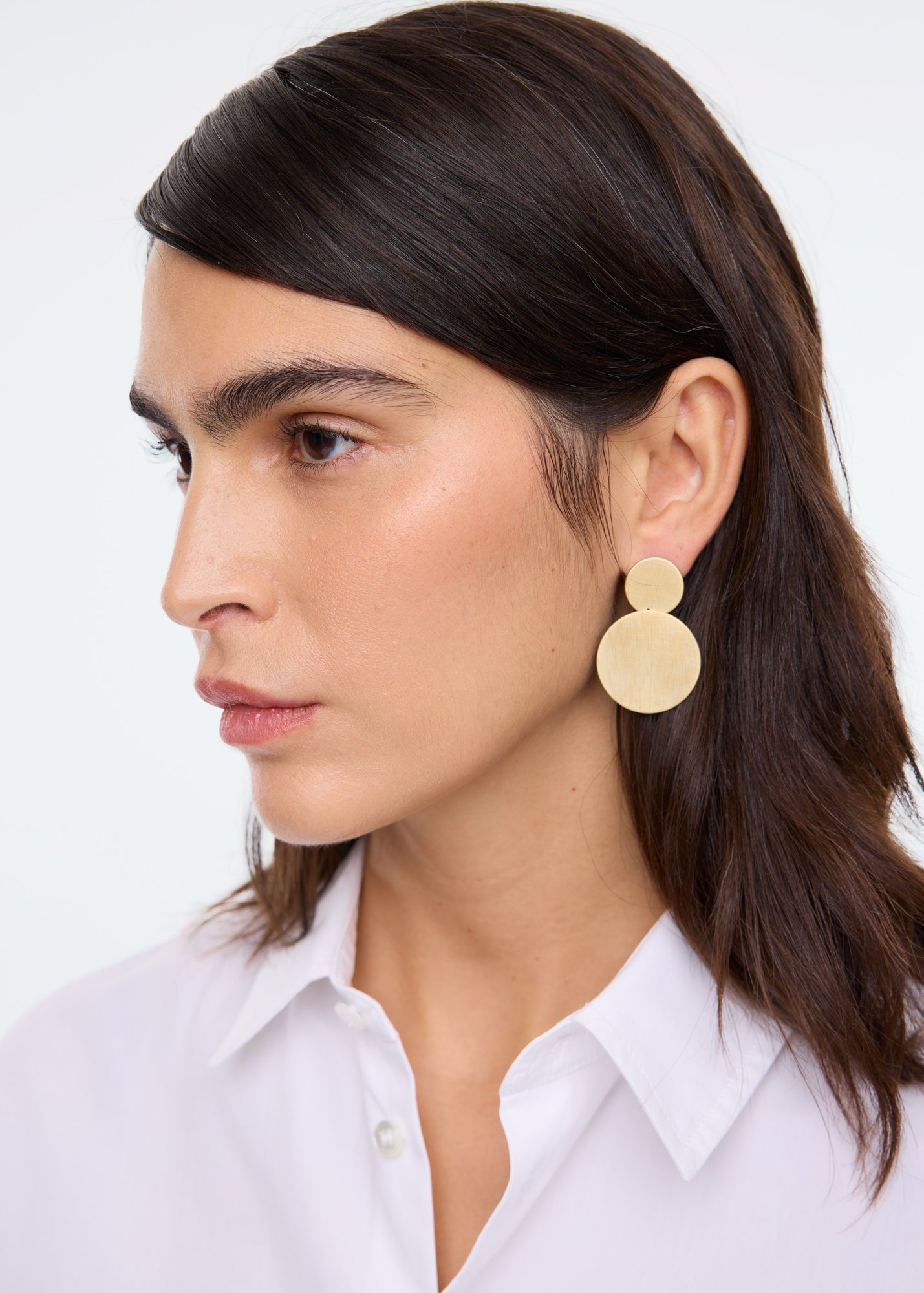 Gold plated earrings