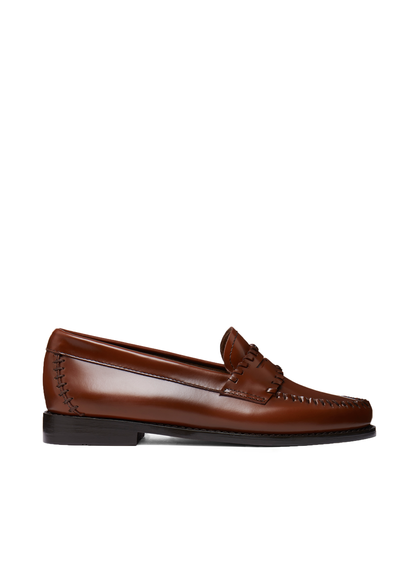 Sturdy sole leather loafer