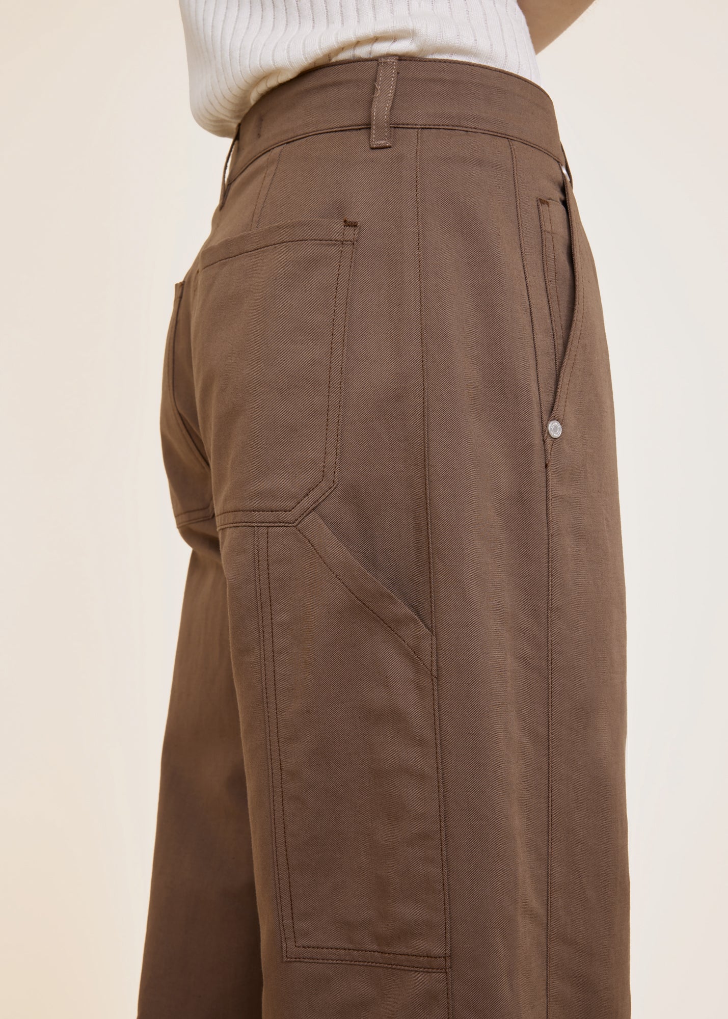 Utility twill trousers