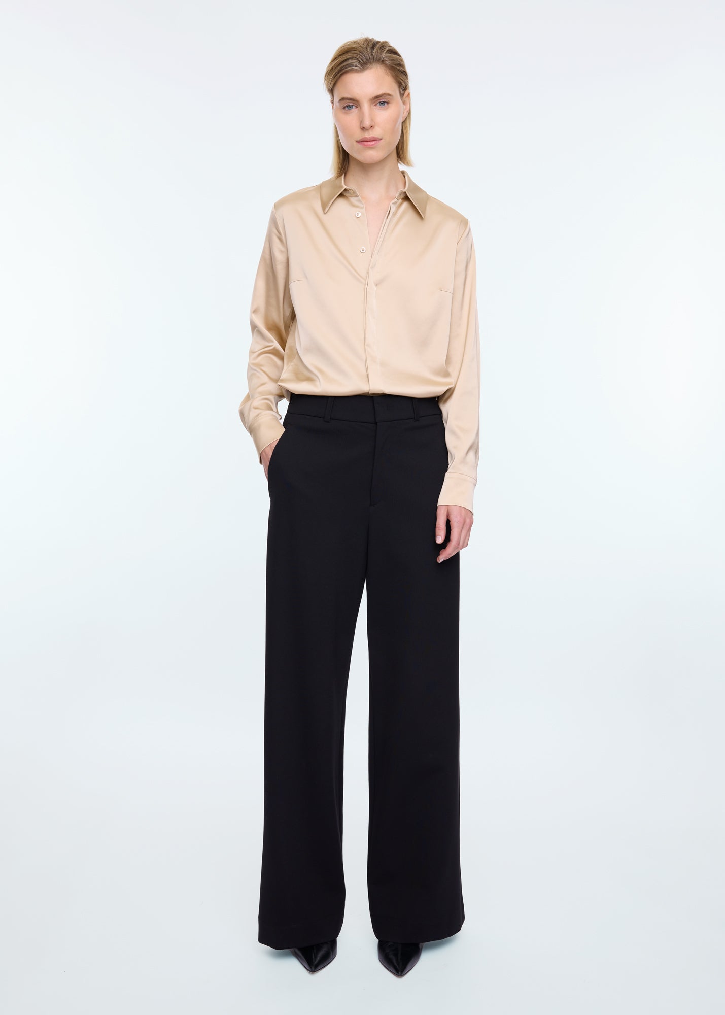 Tailored punto trousers