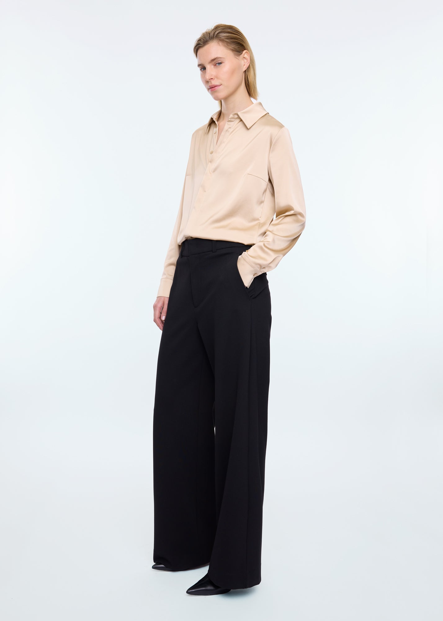 Tailored punto trousers