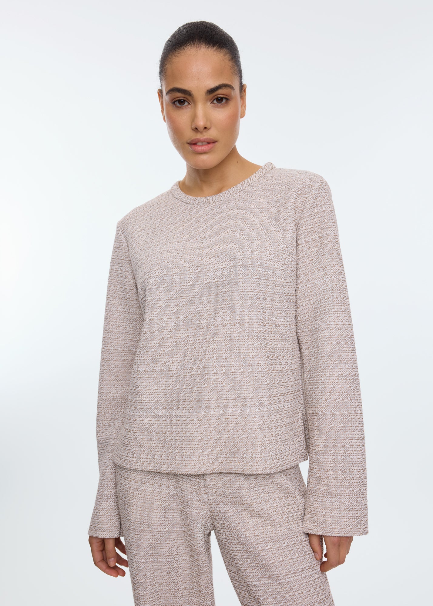 Soft structure sweater