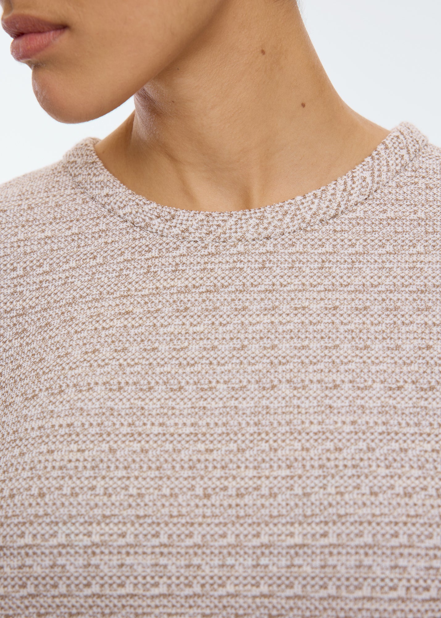 Soft structure sweater