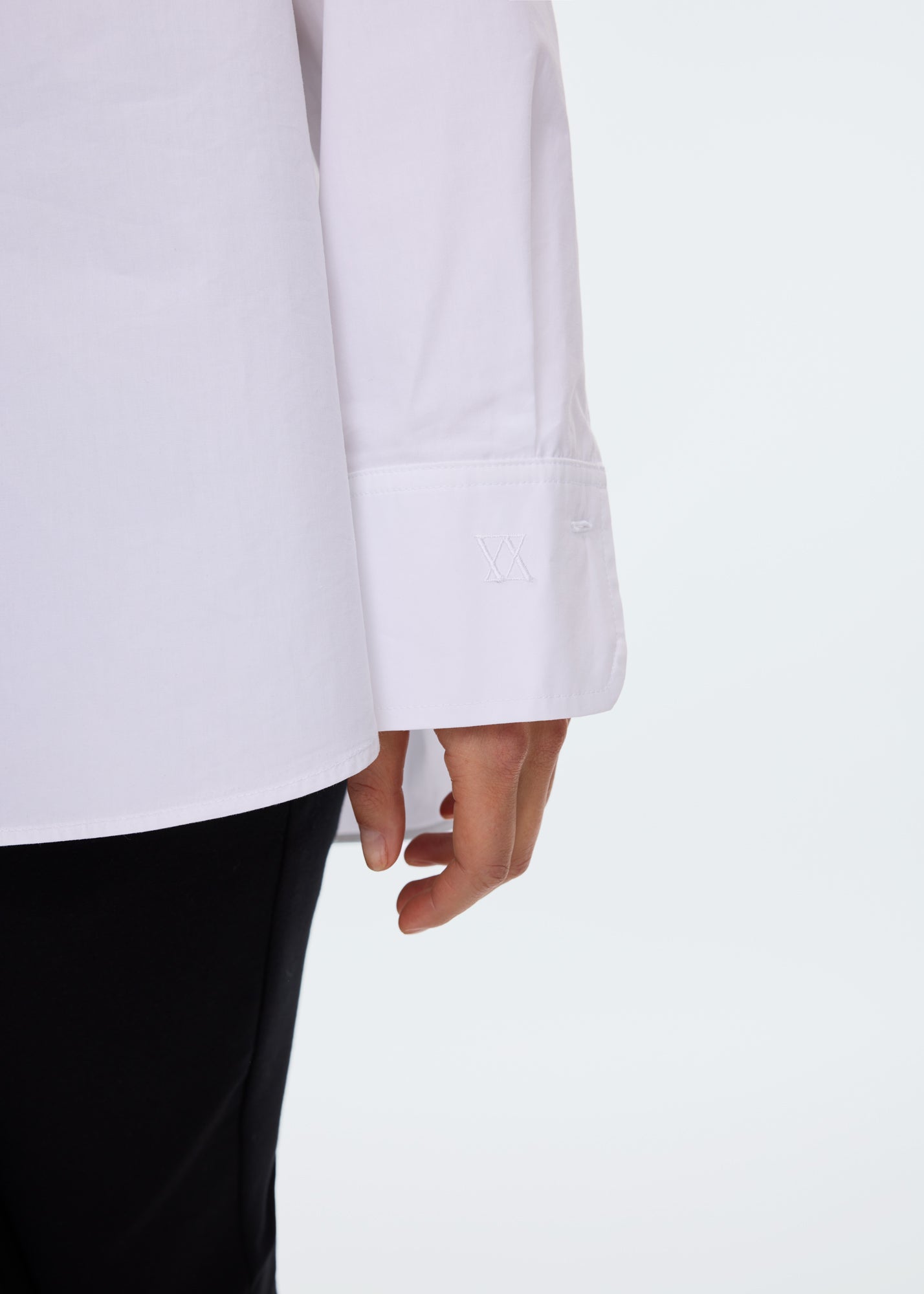 mouwdetail core collection blouse