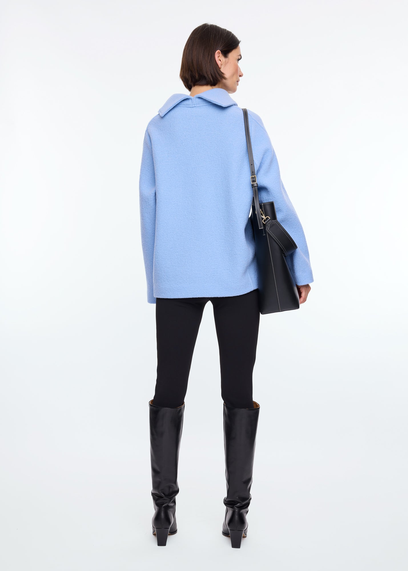 Curl wool oversized sweat