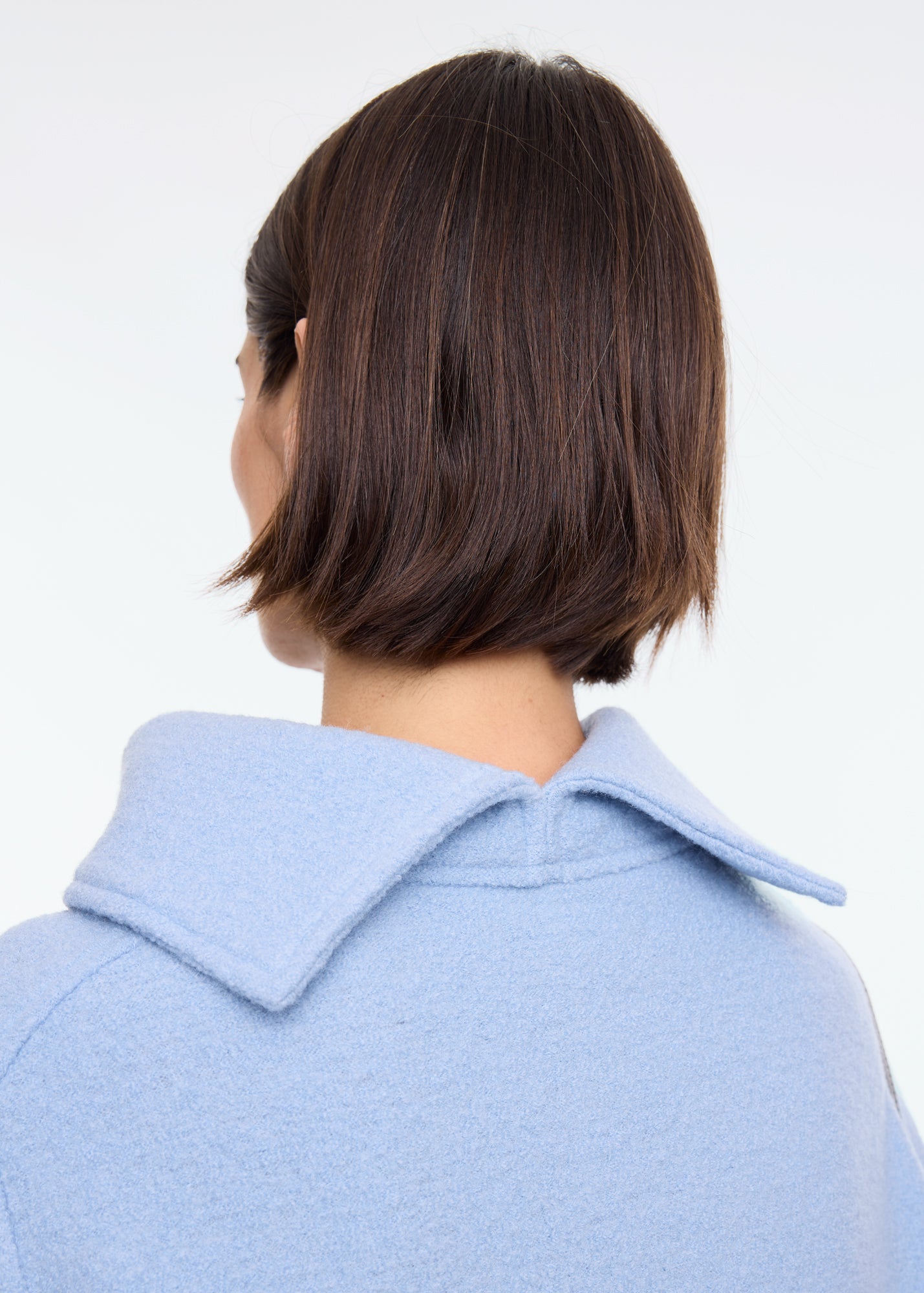 Curl wool oversized sweat