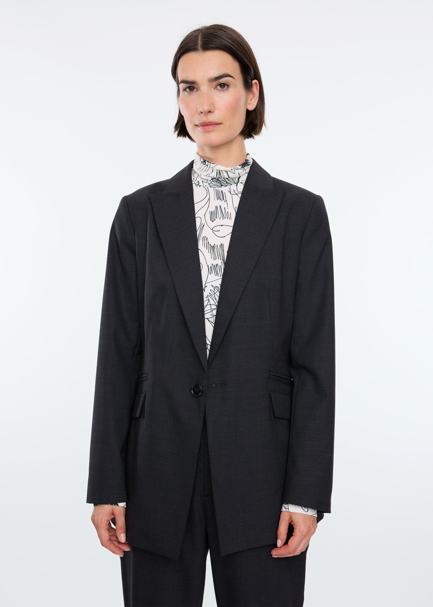 Colbert Soft blazer melange