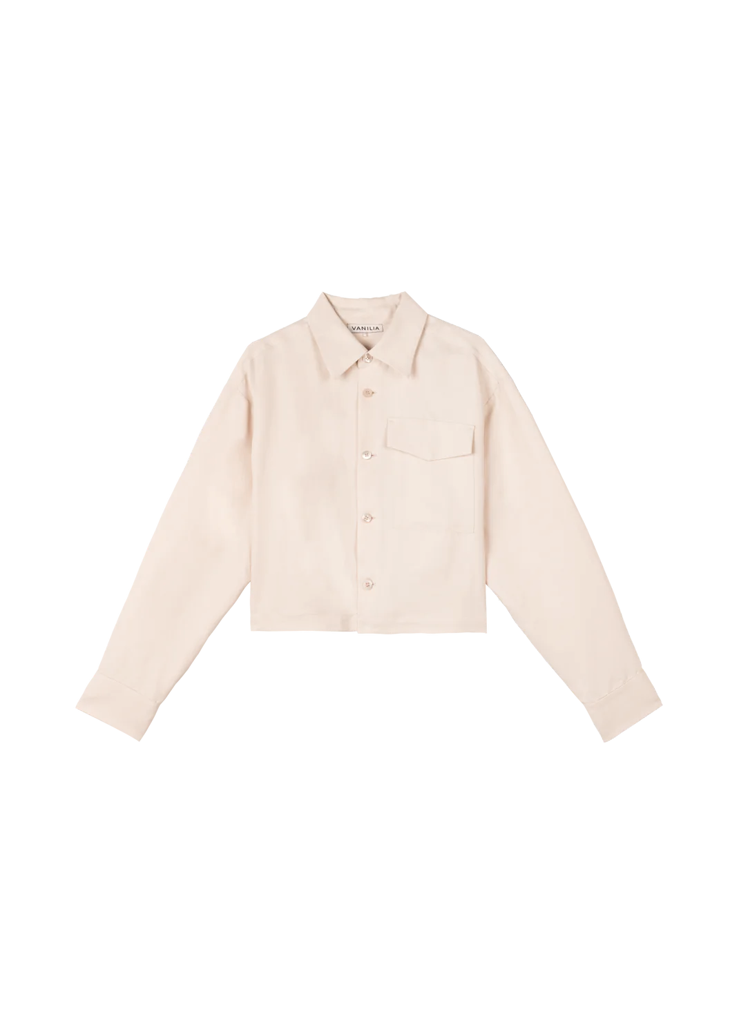 Pocket linen blouse