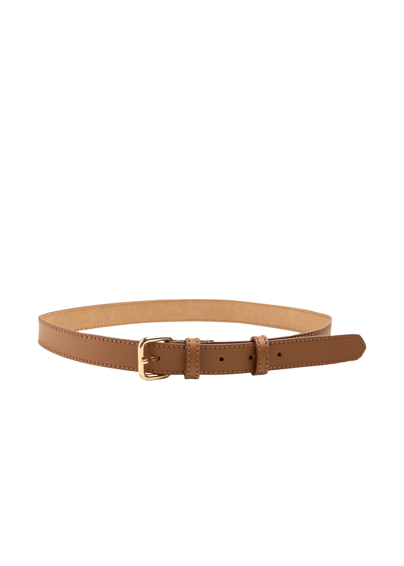 Leather belt