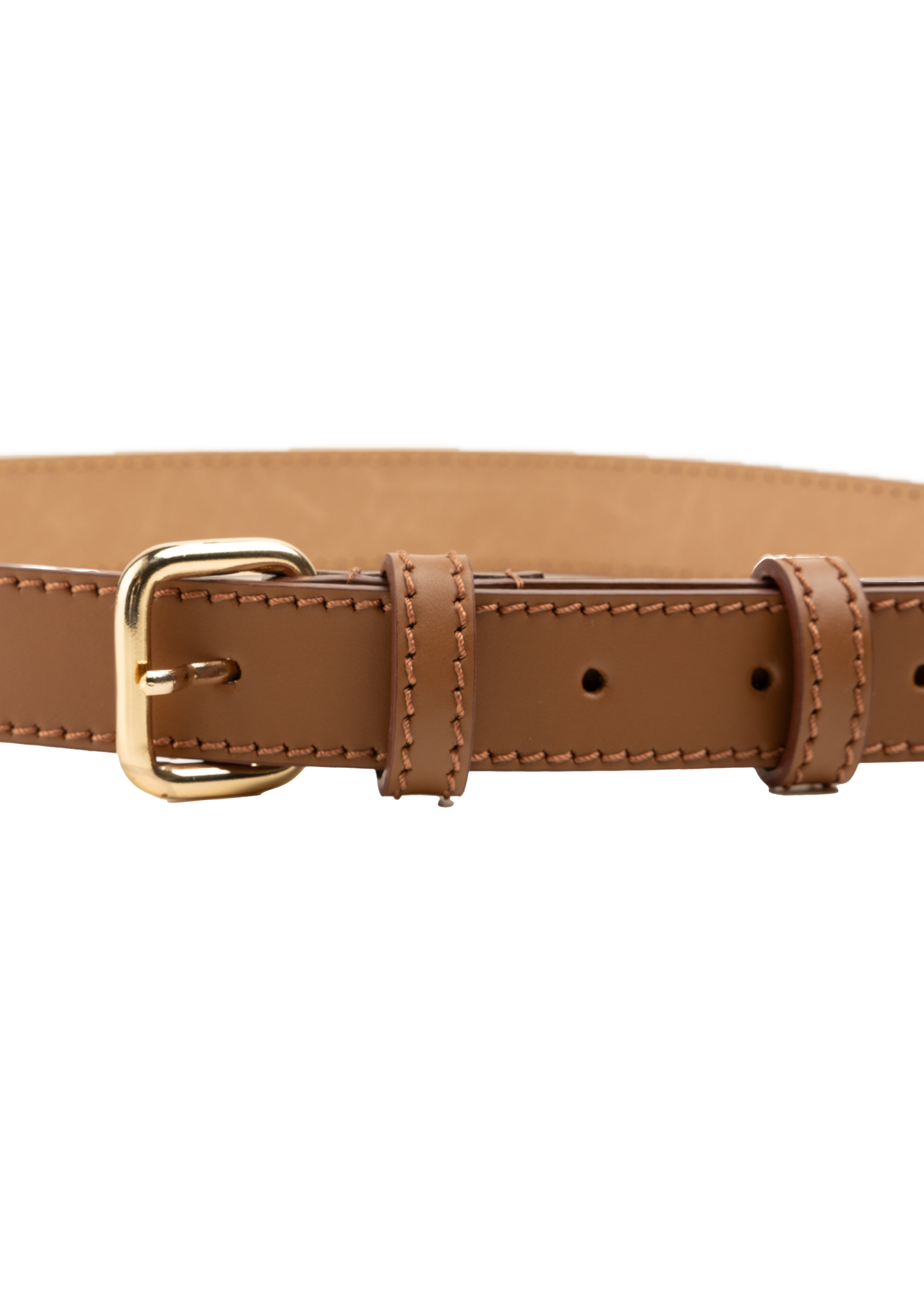 Leather belt