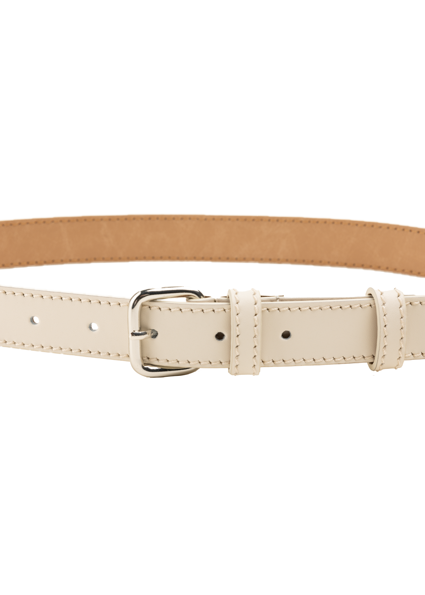 Leather belt