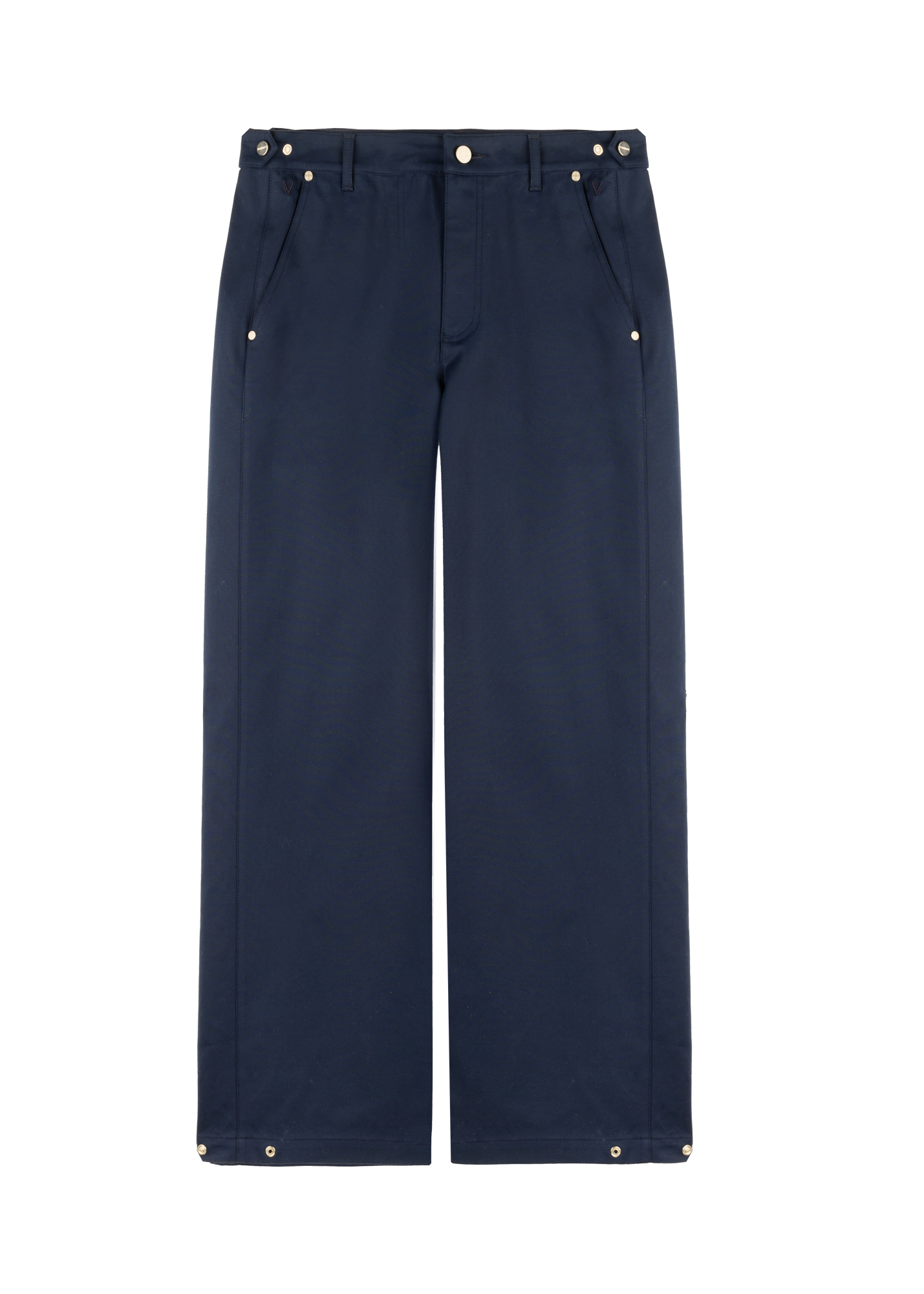 Adjustable cotton trousers