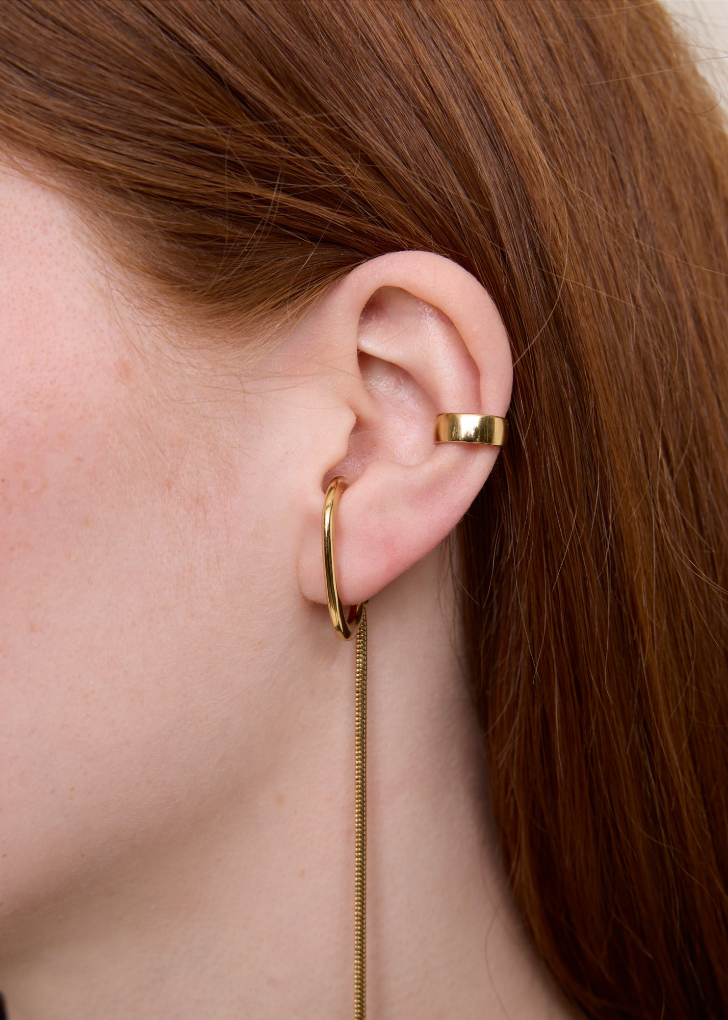 Ellen Beekmans Gold plated earcuff